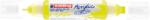 edding Akril marker 2-3mm, és 5-10mm, 3D kétvégű Edding 5400 neon sárga (7580247000) - web24