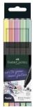 Faber-Castell Grip Tűfilc Készlet - 0, 4 mm, 5 Különböző Pasztell Szín (151602)
