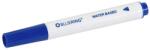 BLUERING Vizes Kerek Végű Flipchart Marker Rostirón - 3 mm, Kék