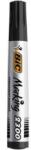 BIC Alkoholos marker, 3, 7-5, 5 mm, vágott, BIC "ECO 2300" fekete (bc8209263) - irodaszer