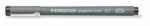 STAEDTLER Tusfilc, 0, 7 mm, STAEDTLER "Pigment Liner 308", fekete (ts308079) - irodaszer