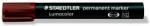 STAEDTLER Alkoholos marker, 2-5 mm, vágott, STAEDTLER "Lumocolor® 350", barna (ts3507) - irodaszer