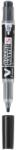 Pilot V Board Master S EF Táblamarker - Fekete 10 db / Csomag (WBMA-VS-EF-B-DOB)