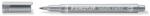 STAEDTLER 8323 Dekormarker - 1-2 mm, Kúpos, Ezüst