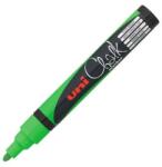 uni Chalk Marker Pen PWE-5M Medium Bullet Tip - Fluorescent Green (2UPWE5MFLZ)