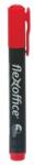 FlexOffice Alkoholos marker, 1, 5 mm, kúpos, FLEXOFFICE "PM03", piros - irodaszer-aruhaz