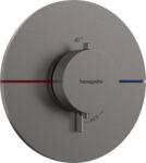 Hansgrohe ShowerSelect Comfort S, rejtett termosztát, szálcsiszolt fekete króm, HAN-15559340 (HAN-15559340)
