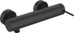 INVENA Kalitea, fali zuhanycsaptelep 150mm, fekete matt, INV-BN-72-004-V (INV-BN-72-004-V)