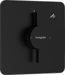 Hansgrohe DuoTurn Q, rejtett csaptelep 1 készülékhez, fekete matt, HAN-75614670 (HAN-75614670)