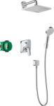 Hansgrohe Crometta E, zuhanyrendszer 240 1jet karos csapteleppel, króm, HAN-27957000 (HAN-27957000)