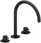 RAVAK Espirit - Baterie lavoar, instalare cu 3 orificii, negru mat X070275 (X070275)