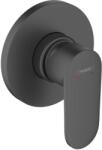 Hansgrohe Vernis Blend - Baterie duș încastrată, cu corp de montare, negru mat 71663670 (71663670)