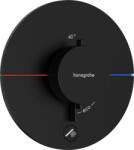 Hansgrohe ShowerSelect Comfort S, rejtett termosztát 1 készülékhez és további kifolyó, fekete matt, HAN-15562670 (HAN-15562670)