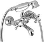 FERRO Titania Retro II - Baterie cadă cu accesorii, crom 99121, 0 (99121,0)
