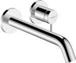 Hansgrohe Tecturis S, EcoSmart+ karos mosdócsaptelep vakolat alatt 225 mm-es kifolyóval, króm, HAN-73351000 (HAN-73351000)