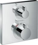 Hansgrohe Ecostat Square, rejtett termosztatikus csaptelep elzárószeleppel, króm, 15712000 (HAN-15712000)