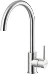 Alveus Baterie bucătărie monocomandă ALVEUS Elza, pipă înaltă, inox satinat (1129028)