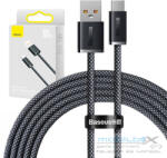Baseus Dynamic Series USB-USB-C kábel, 100W, 2m, fekete