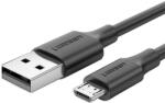 UGREEN USB-Micro USB Kábel, QC3.0, 2, 4A, 0, 25m (Fekete) (15080)