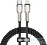 Baseus Cafule USB-C-Lightning kábel, PD, 20 W, 2 m, fekete - mobil-box