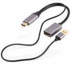 Gembird Adaptor Gembird A-HDMIM-DPF-02 0.1m HDMI - DisplayPort Negru (8716309124546)