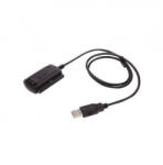 Approx kábel átalakító - usb2.0 - ide sata adapter, fekete