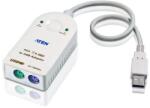 ATEN UC100KMA кабел PS/2 0, 3 м 2x 6-p Mini-DIN USB A Бяла (UC100KMA-AT)