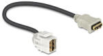 Delock Keystone Modul HDMI Anya > HDMI Anya - 250° Kábellel (DE86328)