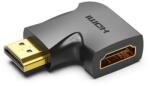 Vention HDMI/M (270 de grade) - HDMI/F (4K, plat, negru), adaptor