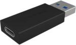 RaidSonic ICY BOX IB-CB015 USB Type-C 3.1 (Gen 2) USB Type-A 3.1 (Gen 2) Fekete csatlakozó átalakító (60321)