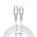Baseus Cafule Series Metal Type-C - Lightning kábel 20W PD 2 m - fehér