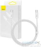 Baseus Dynamic USB-C-USB-C kábel, 100 W, 1 m, fehér