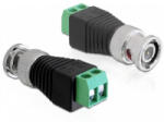 Delock DL65323 BNC -> Terminal Block 2 pin adapter