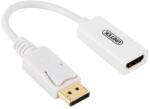 Unitek DisplayPort v1.2 HDMI v1.4 4K Adapter Fehér