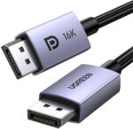 UGREEN DP118 Displayport - Displayport 2.1 Kábel - 2 m, Fekete