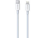DEVIA EC146 Smart PD 20W Lightning 1M Adatkábel - Fehér