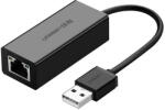 UGREEN külső hálózati adapter RJ45 - USB 2.0 100 Mbps Ethernet fekete (CR110 20254)