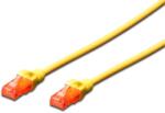 ASSMANN Digitus CAT6 U/UTP 10m hálózati kábel Sárga U/UTP (UTP) (DK-1612-100/Y) (DK-1612-100/Y)