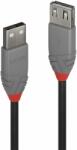 Lindy LNY-36704 : : USB 2.0 кабел, Anthra Line, Type A-А, M-F, удължителен, 3.0 м (LNY-36704)