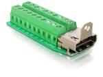 Delock HDMI Anya 20 Pin sorkapocs Adapter (DL65168)