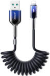 JOYROOM S-A43 Crystal-Clear Series Type-C - Lightning kábel 3A 1.5m - fekete
