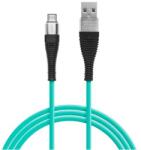 Delight microUSB 1m zöld adatkábel (55439Z) - iconink