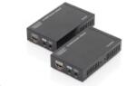 ASSMANN Extender HDMI HDBaseT -> 70m Cat. 5e, 4096x2160p 4K UHD 3D, HDCP2.2, IR (szett) (DS-55500)