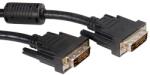 Roline DVI-D M - DVI-D M Adapterkábel - 2 m, Fekete