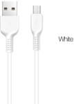 hoco. (USB-A to micro USB) X20 Forest Mystery töltő adatkábel (2m) (white) (HC068891) (HC068891)
