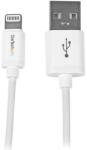 StarTech Adaptor StarTech 1M LIGHTNING TO USB Alb (USBLT1MW)