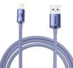 Baseus Crystal Shine Series Fast Charging Data Cable USB-A apa 2.0 ? Lightning apa adat és töltőkábe (112677)