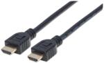 Manhattan 35393 HDMI/HDMI V2.9 Monitor Kábel - 2 m, Fekete