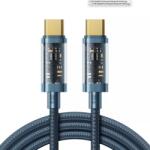 JOYROOM S-CC100A12 PD USB Type-C 100W 1.2M Adatkábel - Kék