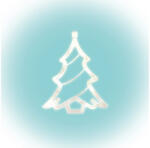 Somogyi Elektronic LED-es Ablkadísz karácsonyfa (KID 412)